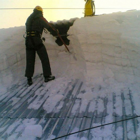 Уборка снега цена в Оби